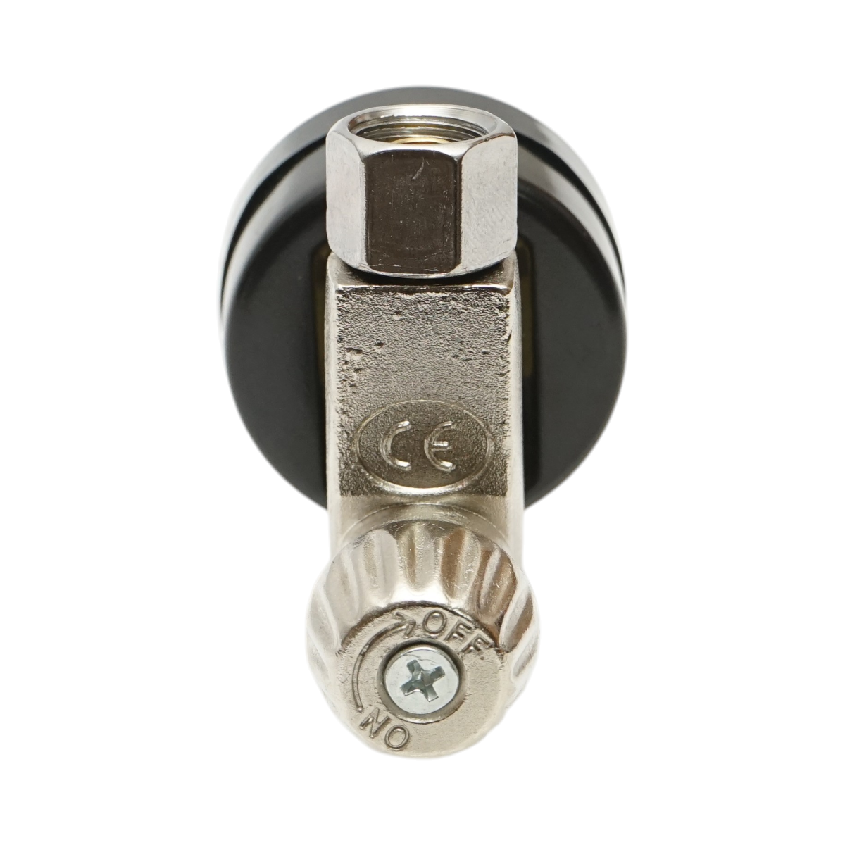 Regolatore di pressione dell'aria con manometro per pistola a spruzzo 1/4 BSP - immagine 2
