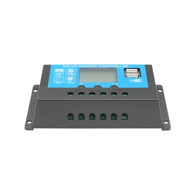 Regolatore di tensione per pannello solare 12/24V, 20A, 2 porte USB Breckner Germany - immagine 2