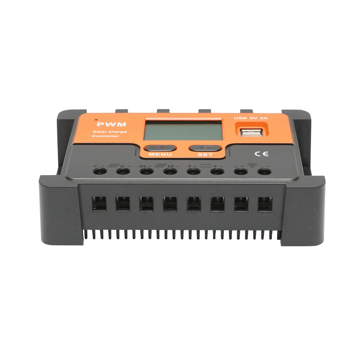 Regolatore di tensione per pannello solare 30A 12V/24V 2X porta USB 5V/2A Breckner Germany - immagine 4