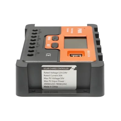 Regolatore di tensione per pannello solare 30A 12V/24V 2X porta USB 5V/2A Breckner Germany - immagine 5