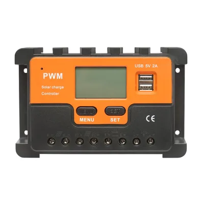 Regolatore di tensione per pannello solare 30A 12V/24V 2X porta USB 5V/2A Breckner Germany