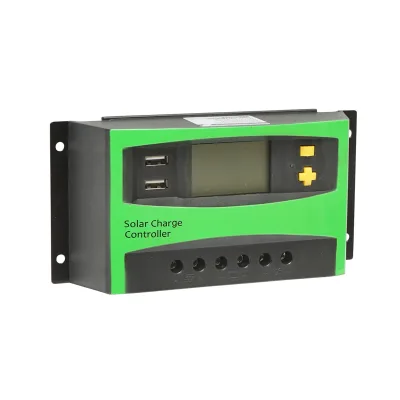 Regolatore di tensione per pannello solare 30A 12V/24V con 2 porte USB – Breckner Germany Breckner Germany - immagine 2