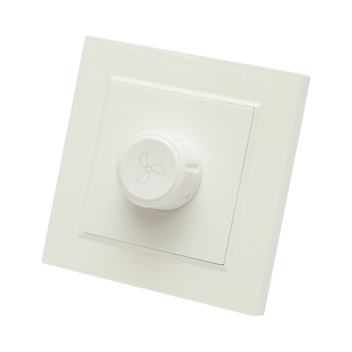 Regolatore di tensione per ventilatore da incasso bianco 500W, 220V, ABS 80x80mm