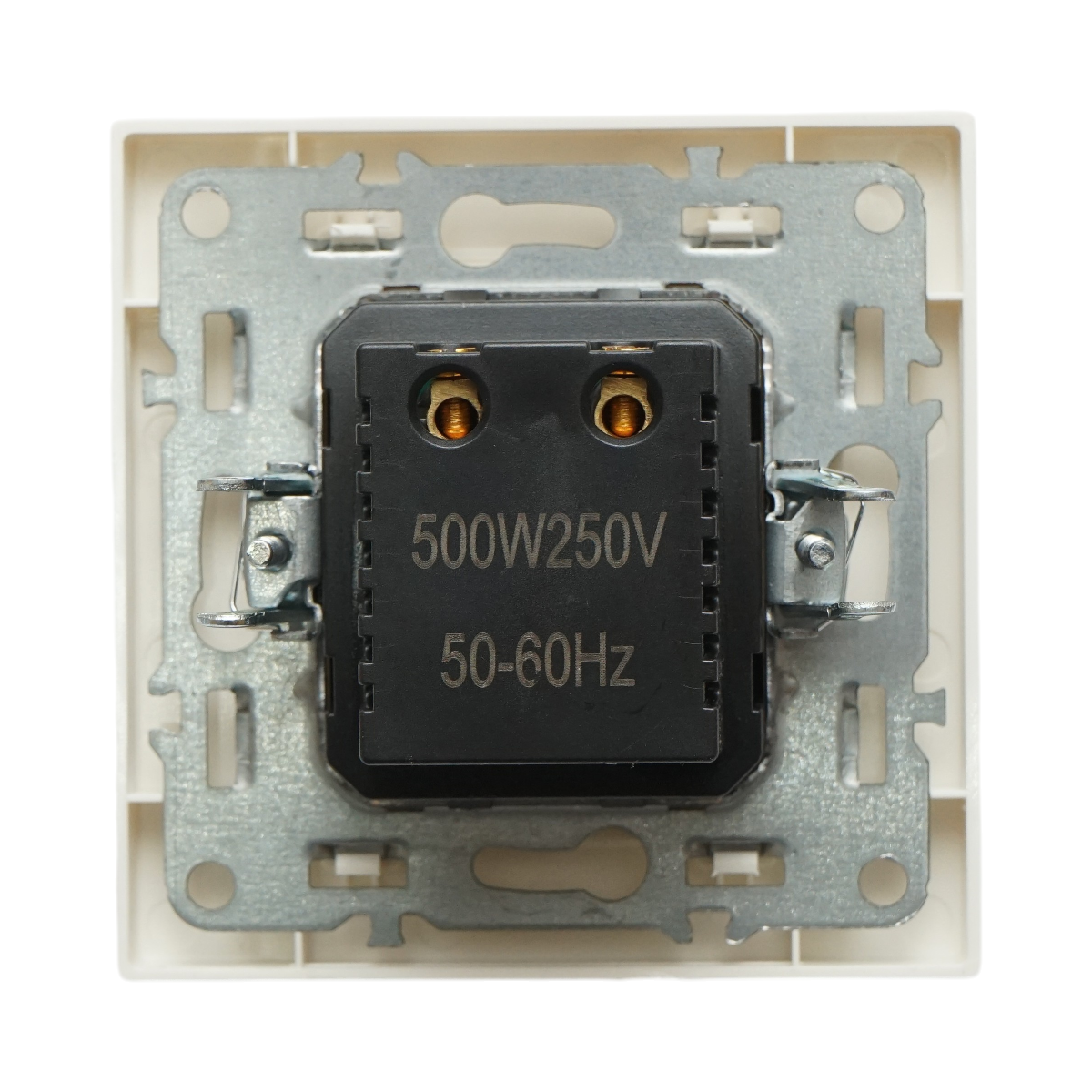 Regolatore di tensione per ventilatore da incasso bianco 500W, 220V, ABS 80x80mm - immagine 3