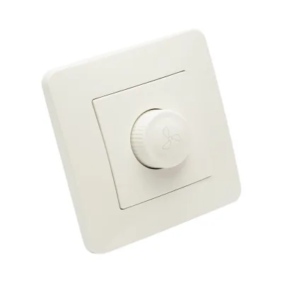 Regolatore di tensione per ventilatore da incasso bianco 500W, 220V, PC 80x80mm - immagine 4