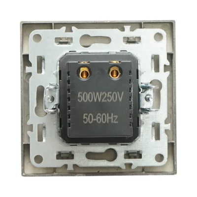 Regolatore di tensione per ventola da incasso nera 500W, 220V, ABS 80x80mm - immagine 3