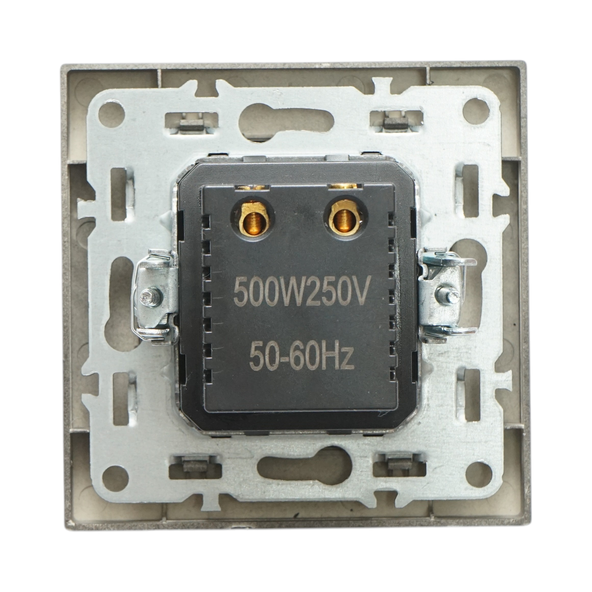 Regolatore di tensione per ventola da incasso nera 500W, 220V, ABS 80x80mm - immagine 3