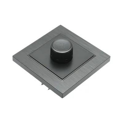 Regolatore di tensione per ventola da incasso nera 500W, 220V, ABS 80x80mm - immagine 4