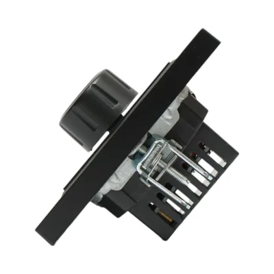 Regolatore di tensione per ventola da incasso nera 500W, 220V, ABS 80x80mm - immagine 5