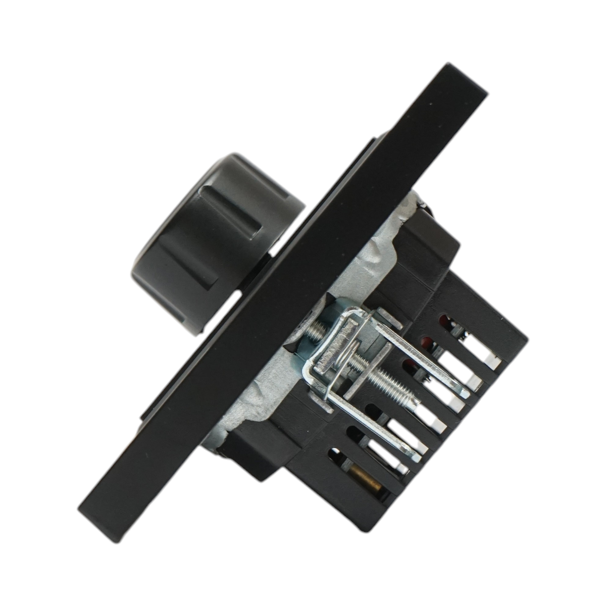 Regolatore di tensione per ventola da incasso nera 500W, 220V, ABS 80x80mm - immagine 5