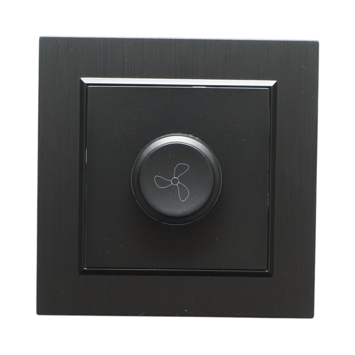 Regolatore di tensione per ventola da incasso nera 500W, 220V, ABS 80x80mm - immagine 2