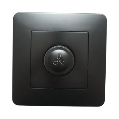 Regolatore di tensione per ventola da incasso nera 500W, 220V, PC 80x80mm - immagine 2