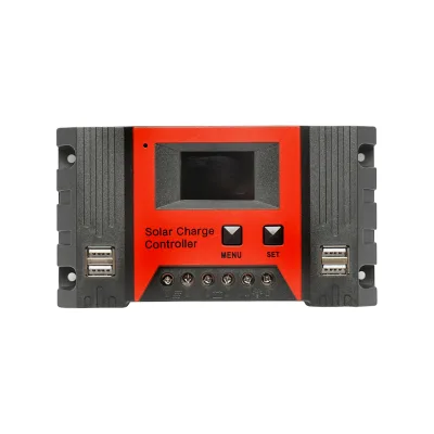 Regolatore di tensione PWM per pannello solare 20A 12V/24V 4 porte USB (12V=260W) (24V=520W) max. 50V