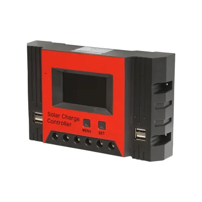 Regolatore di tensione PWM per pannello solare 60A 12V/24V 4 porte USB (12V=780W) (24V=1560W) max. 50V - immagine 2