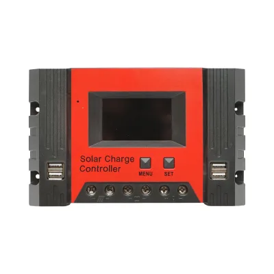 Regolatore di tensione PWM per pannello solare 60A 12V/24V 4 porte USB (12V=780W) (24V=1560W) max. 50V