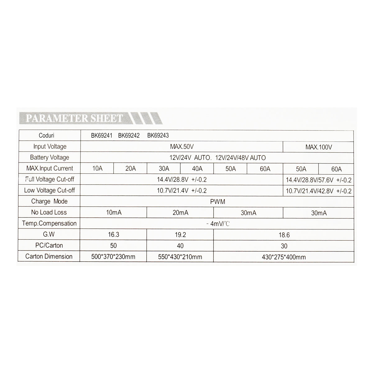 Regolatore di tensione PWM per pannello solare 60A 12V/24V 4 porte USB (12V=780W) (24V=1560W) max. 50V - immagine 6