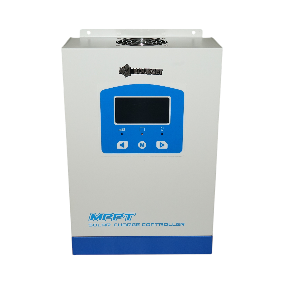 Regolatore/Controller solare MPPT 100 A 12V/24V/36V/48V con display LCD, Bluetooth, applicazione e sensore di temperatura – Bourget