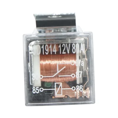 Relè di protezione clacson e fari 12V, 80A, 5 pin universale JD1914 - immagine 4