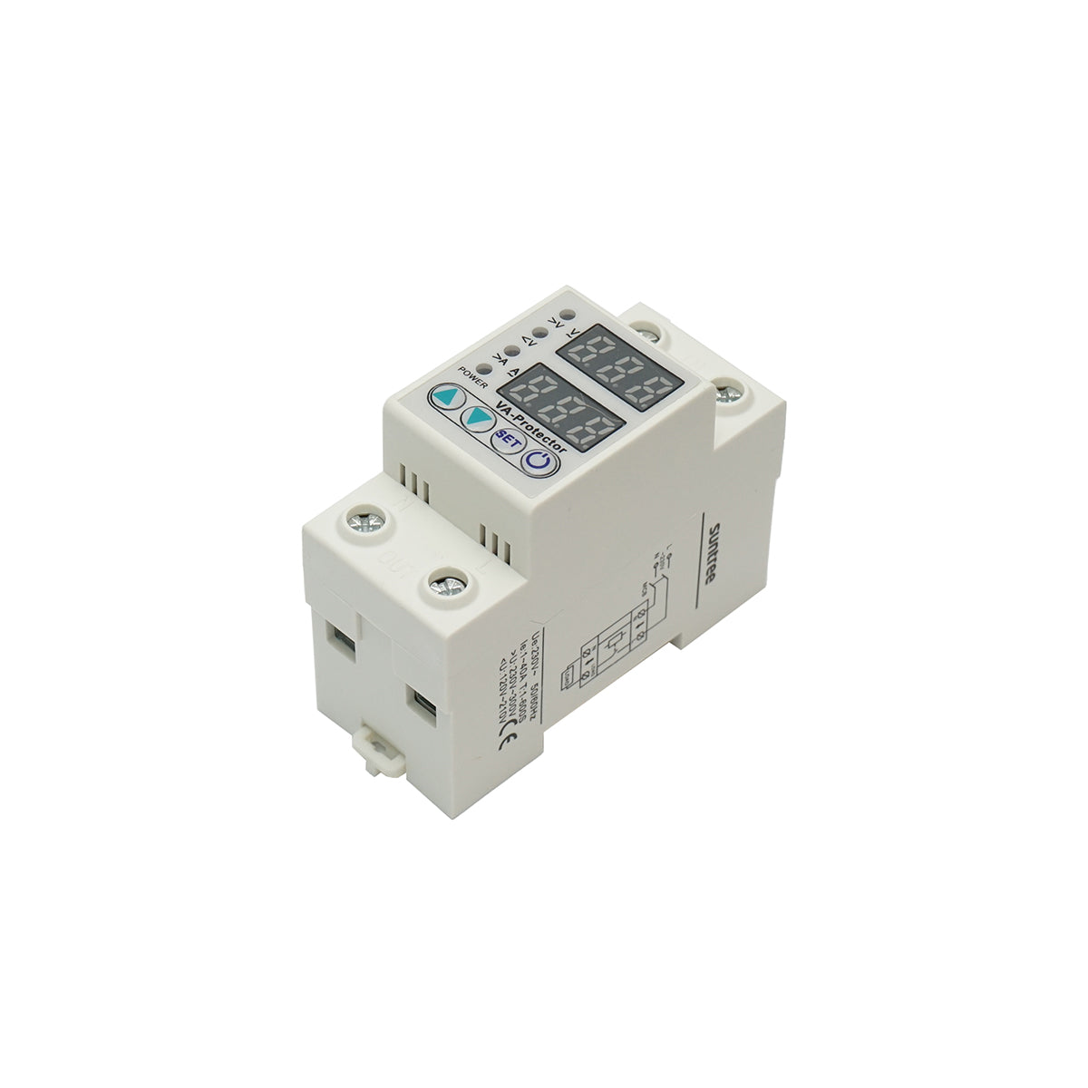 Relè digitale 40A per monitoraggio e protezione da sottotensione e sovratensione 220V, LDVP1-40A - immagine 4