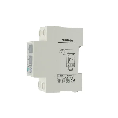 Relè digitale 40A per monitoraggio e protezione da sottotensione e sovratensione 220V, LDVP1-40A - immagine 5