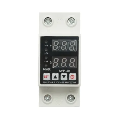 Relè digitale da 40 A per monitoraggio e protezione da sottotensione, sovratensione 230 V, AVP-40A Longroad