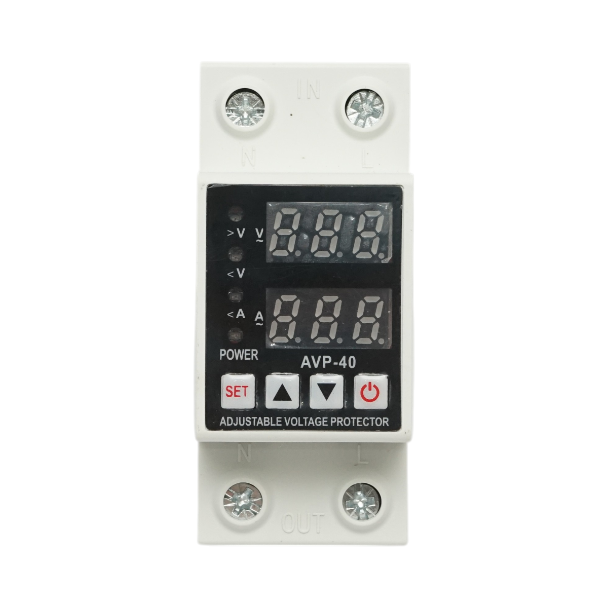 Relè digitale da 40 A per monitoraggio e protezione da sottotensione, sovratensione 230 V, AVP-40A Longroad