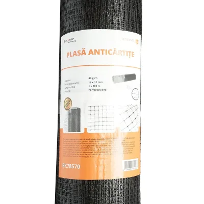 Rete anti-talpa 40g, 1x100m, 12x12mm, rete anti talpa, protezione per talpe - immagine 2