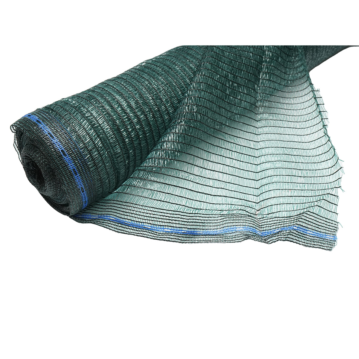 Rete ombreggiante 35% larghezza 1.5M e lunghezza 50M verde in polietilene con protezione UV.