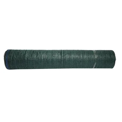 Rete ombreggiante 35% larghezza 2M e lunghezza 100M verde in polietilene con protezione UV - immagine 2