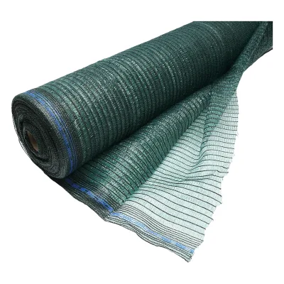 Rete ombreggiante 35% larghezza 2M e lunghezza 100M verde in polietilene con protezione UV