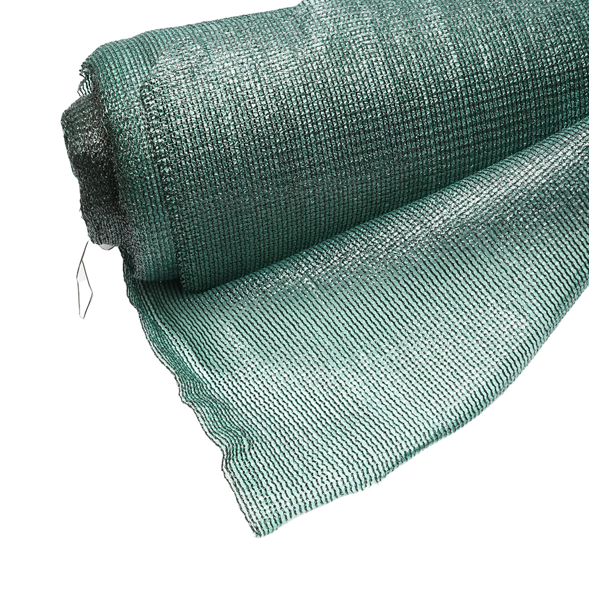 Rete ombreggiante 85%, larghezza 2 m, lunghezza 50 m, colore verde, in polietilene con protezione UV
