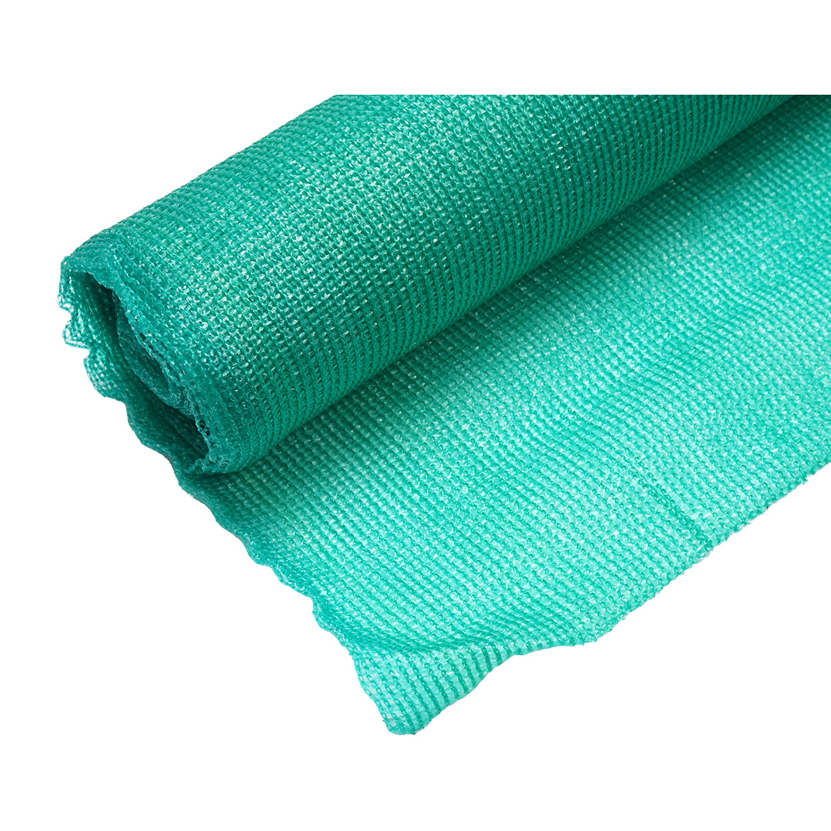 Rete ombreggiante 95%, larghezza 1,5 m, lunghezza 10 m, colore verde, in polietilene con protezione UV