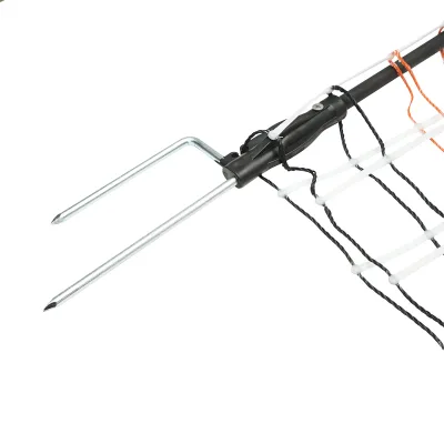 Rete per recinzione elettrica 60cmx30m con piede doppio, resistenza 1.6 Ohm/m, Breckner Germany - immagine 6