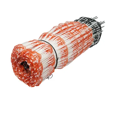 Rete per recinzione elettrica 60cmx50m con piede doppio, resistenza 1.6 Ohm/m, Breckner Germany. - immagine 3