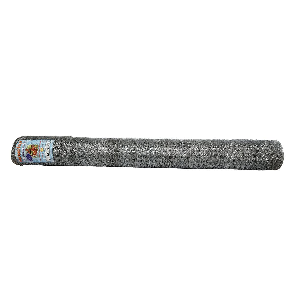 Rete per recinzione, L20m, H150cm, intrecciata, zincata con maglie da 25mm, per recinzioni - immagine 2