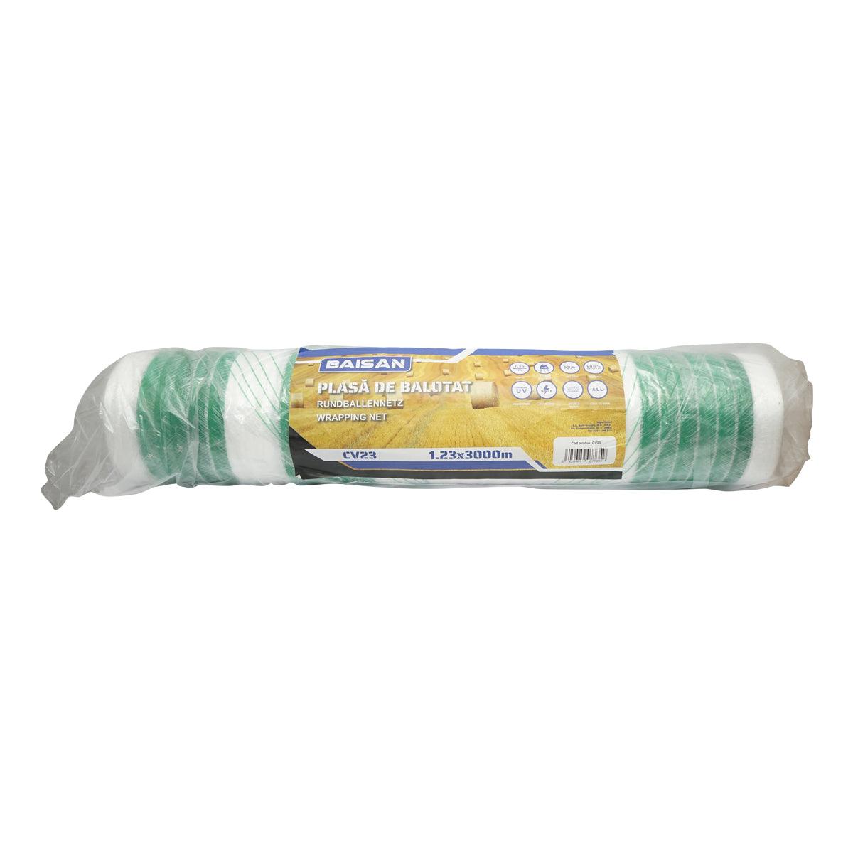Rete per rotoballe 1,23 x 3000m Rete per rotopressa Rete per imballare 1,23 x 3000m - immagine 2