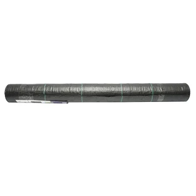 Rete Telo pacciamatura, anti-erbacce 1x50m, 100gr/m², nera, permeabile - immagine 3