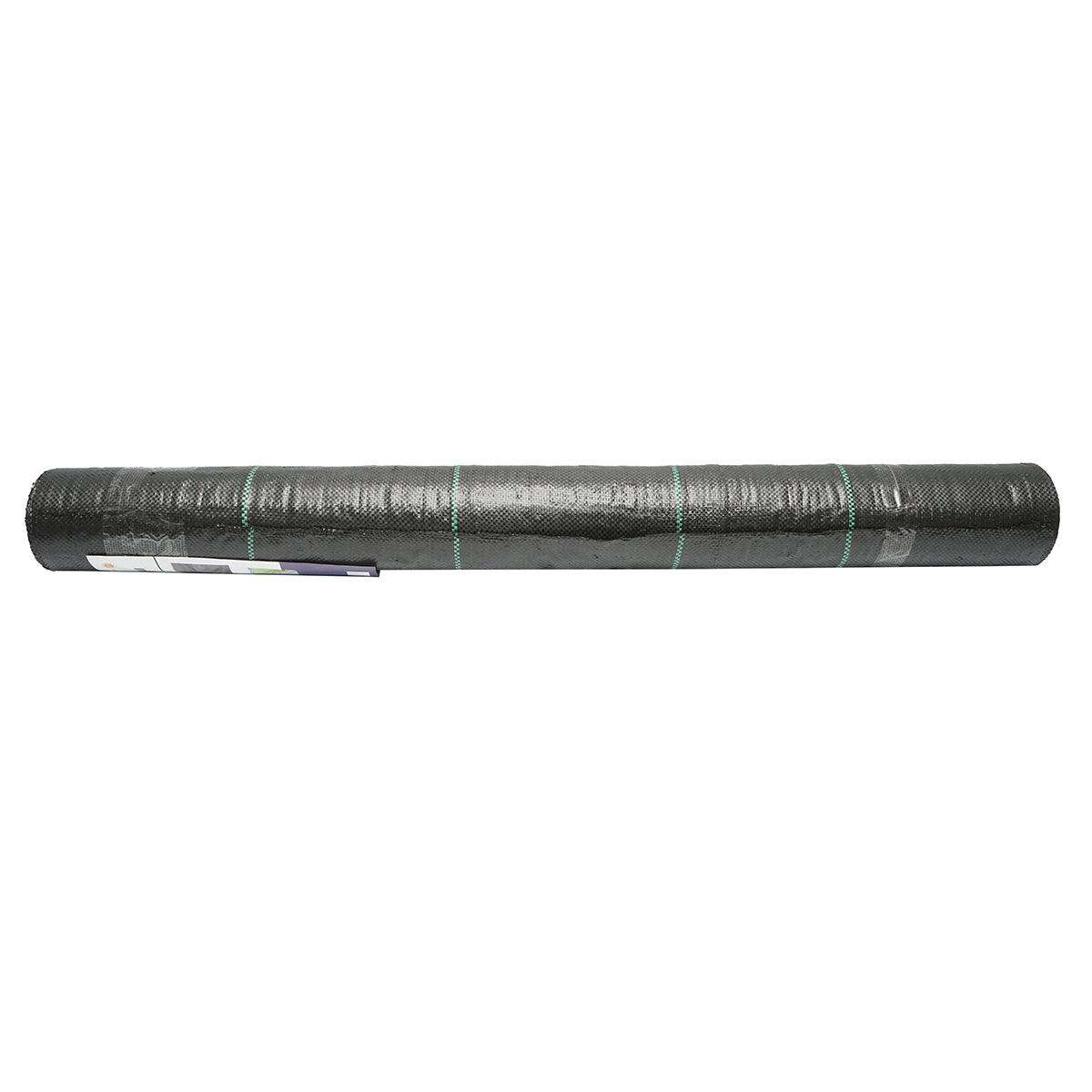 Rete Telo pacciamatura, anti-erbacce 1x50m, 100gr/m², nera, permeabile - immagine 3