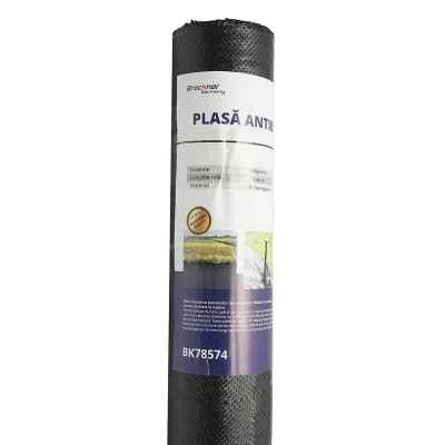 Rete Telo pacciamatura, anti-erbacce 1x50m, 100gr/m², nera, permeabile - immagine 2
