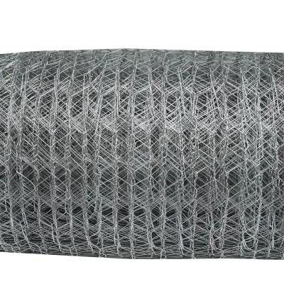 Reti Recinzione per Pollame Rete per recinto L20m, H120cm, intrecciata, zincata con maglie di 19mm, per recinzione - immagine 3