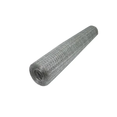 Reti Recinzione per Pollame Rete per recinto L20m, H120cm, intrecciata, zincata con maglie di 19mm, per recinzione