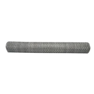 Reti Recinzione per Pollame Rete per recinto L20m, H120cm, intrecciata, zincata con maglie di 25mm, per recinzione - immagine 2