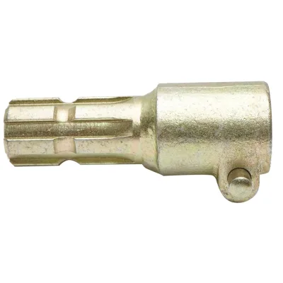 Riduzione per presa di forza da Z6 3/8 a Z6 3/4 L=165mm Adattatore presa di forza Adattatore cardanico