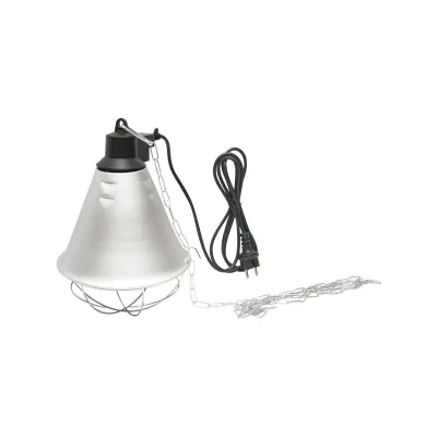 Riflettore lampada riscaldante per pulcini 220V 250W Riflettore portalampada per Riscaldamento Pulcini - immagine 2