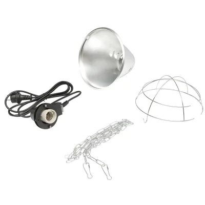 Riflettore lampada riscaldante per pulcini 220V 250W Riflettore portalampada per Riscaldamento Pulcini - immagine 3