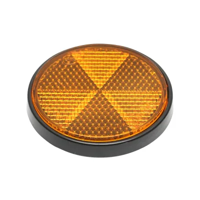 Riflettore rotondo 60mm lato giallo  Breckner Germany - immagine 4