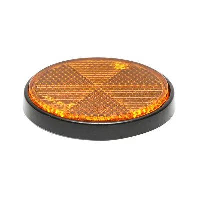Riflettore rotondo 60mm lato giallo  Breckner Germany - immagine 2