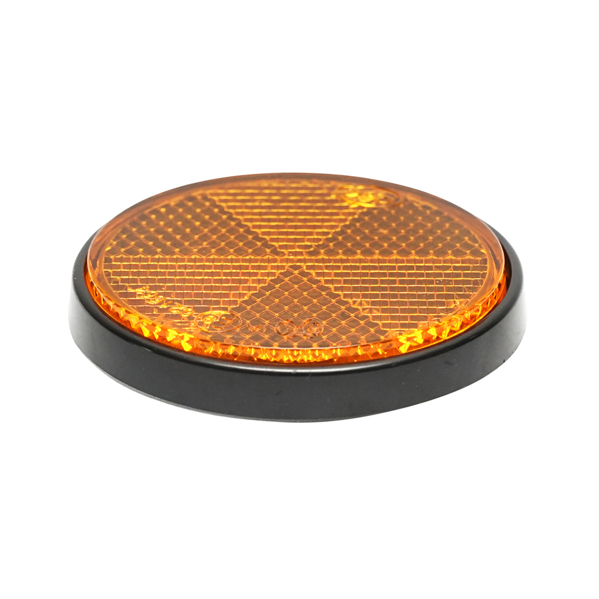 Riflettore rotondo 60mm lato giallo  Breckner Germany - immagine 2