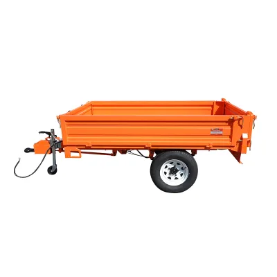 Rimorchio ribaltabile da 1,5T Con impianto elettrico Asse singolo Pneumatici 185R14 - immagine 2