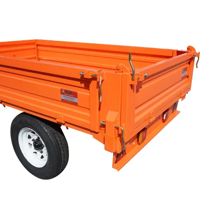 Rimorchio ribaltabile da 1,5T Con impianto elettrico Asse singolo Pneumatici 185R14 - immagine 6